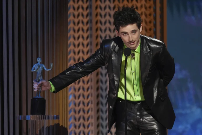 Timothée Chalamet Got Best Actor Winner at 2025 SAG Award: